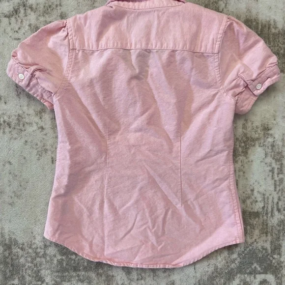 Ralph Lauren Pink Girls Polo Shirt Size 6 - Picture 5 of 10